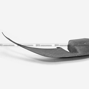 Couverture de séparateur avant en carbone sec de style OEM premium pour Ferrari F8 Tributo Spider 2019+ – Amélioration de l'habillage aérodynamique du pare-chocs avant - Product Image 6