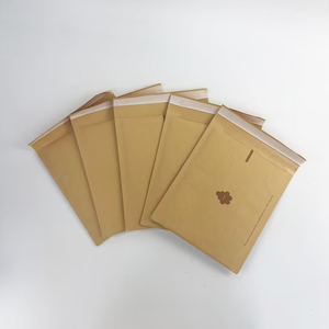 Eco-Friendly Printed Kraft Bubble Mailers - Eco Friendly Bubble Courier Bag <b>Envelopes</b> for Small Business Self Adhesive Tape - Product Image 4