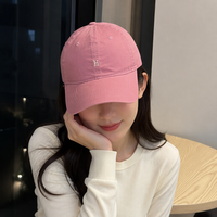 Casquette Vintage en Gros pour Hommes et Femmes, Broderie en Coton Lavé, Lettre Brodé, Couronne Souple