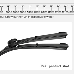 ใบปัดน้ำฝนรถยนต์คุณภาพสูงแบบ OEM ยี่ห้อ Hot Wale ASLAM รุ่น Multi-Function U-Hook แบบนุ่ม - Product Image 4