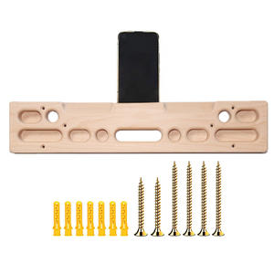 Estación de Entrenamiento de Escalada en Roca con Paredes y Bordes para Trepar, con Bolsillos, Montable en Puerta, Barra de Dominadas para Escalada en Roca - Product Image 1