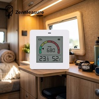 ZenMeasure pour détecteur de dioxyde de carbone, thermomètre et hygromètre portables et durables 5.0 pour la maison et le bureau