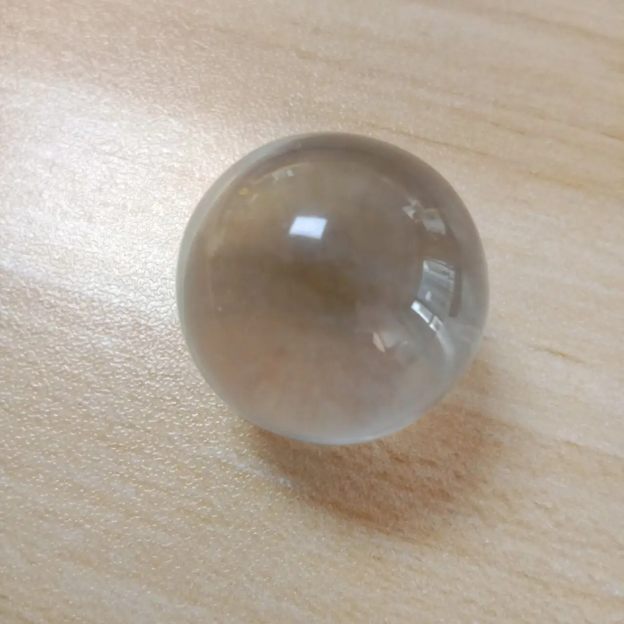 Bola de vidro de cristal da cor decorativa para venda
