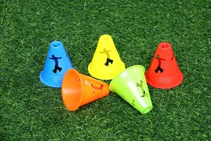 Futbol özel yenilik mavi yeşil futbol hız çeviklik eğitim güvenlik bariyerleri flaşör renkli <span class=keywords><strong>Mini</strong></span> disk trafik konisi pembe - Product Image 4