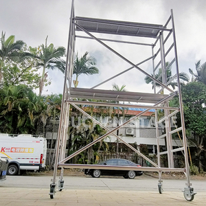 OEM giá rẻ giàn giáo chủ dễ dàng cài đặt Thang nhôm giàn giáo di động cho xây dựng - Product Image 5