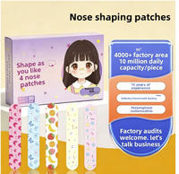 Bande nasale anti-ronflement, autocollant nasal en mousse à mémoire de forme couleur unie réglable, patch nasal doux et respectueux de la peau pour un sommeil amélioré