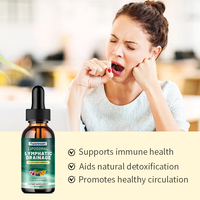 Ausreson OEM Gouttes Liquides de Drainage Lymphatique, Extrait de Soutien Immunitaire, Complément Herbal, Gouttes Liquides de Drainage Lymphatique