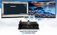PC Industrial sin Ventilador i5-4200U 6xRS232 DB9 COM 2xIntel i225-V Gigabit LAN DDR3 SSD/HDD Computadora Integrada para Automatización