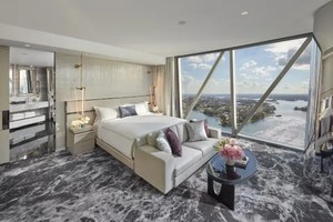 <span class=keywords><strong>Acheter</strong></span> en ligne Hôtel Meubles Hôtel Cinq Étoiles Style Moderne Solide Frêne Bois King Taille Complète <span class=keywords><strong>Lit</strong></span> pour Chambre - Product Image 2