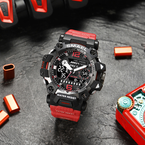 SMAEL – <span class=keywords><strong>montre</strong></span> numérique de style 8072G pour hommes, haute vente, OEM & ODM sport chrono, double analogique, 2021 - Product Image 4