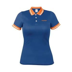 BOX 1 Polo de performance pour femme, bleu, S, TRUPER - Product Image 1