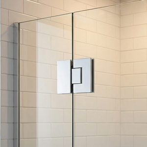 New Design Decorative <strong>Double</strong> <strong>Action</strong> 180 Degree Shower <strong>Hinges</strong> for Bathroom Frameless Tempered Glass Doors - Product Image 3