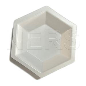 NERS อุปกรณ์ห้องปฏิบัติการเคมีพลาสติก 50ml 500 ชิ้น/แพ็คชุดจานน้ําหนักหกเหลี่ยม - Product Image 1