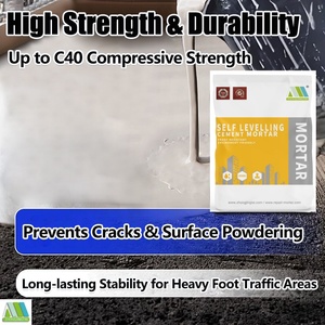 <span class=keywords><strong>Mortero</strong></span> Autonivelante de Cemento y Arcilla de Alta Resistencia ZJT Grado M40 para Reparación de Cocinas y Sótanos, Garantía de Más de 5 Años, en Polvo - Product Image 4