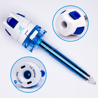 CE ISO13485 Trocar optique laparoscopique jetable 5mm 10mm 12mm 15mm, pointe sans lame, port d'accès 100mm 150mm