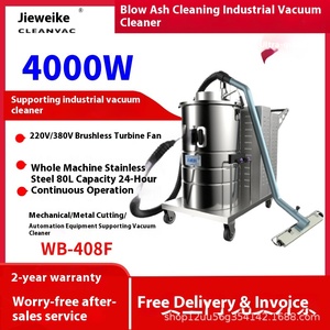 Aspirateur industriel Chincan 380V 80L avec soufflage inversé pour le nettoyage des cendres, équipement de retrait de la poussière et des scories de fer, moteur puissant 4kW - Product Image 5
