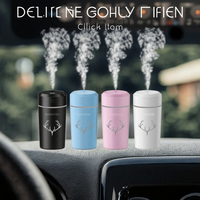 Portable Mini USB Humidificateur D'air Ultrasonique Cool Diffuseur D'huile Essentielle pour Voitures et Ménage pour Hôtels-Vente en Gros