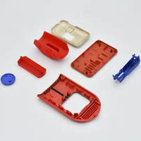 Pièces moulées par injection en plastique ABS PC, couvercle de télécommande, applications industrielles OEM personnalisées, conception 3D, fabrication de pièces moulées