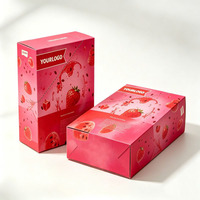 Boîte en papier personnalisée avec logo pour barres protéinées, barres chocolatées, snacks aux cacahuètes surgelés 400g – Emballage alimentaire
