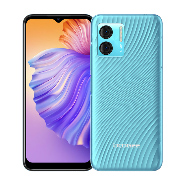 DOOGEE N50 6.5 Inch HD+ Screen Smartphone  Camera Octa Core Cellphone 18W Charging Mobile Phone