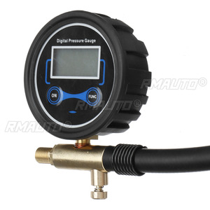 Inflador de Neumáticos Multifunción de 200 PSI para Auto y Camioneta, Manómetro Digital con Manguera y Boquilla de Aire - Product Image 3