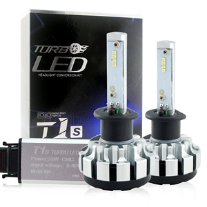 T1s de H4 LED H7 H11 H8 9006 HB4 H1 H3 HB3 S2 coche bombillas de faros 80W 8000LM automóviles lámpara 6000K 3000K 8000K led - Product Image 1