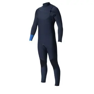 Pakaian Selam Neoprene 4/3 Mm Ritsleting Dada