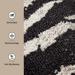 <span class=keywords><strong>Tapis</strong></span> moderne de grande taille à motif zèbre, fabriqué à la machine par Dsermer, pour salon, commande minimum 1 pièce - Product Image 3
