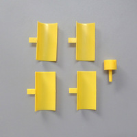 Mini-éolienne à axe vertical avec pales en plastique, modèle G028, accessoires de bricolage pour l'éducation scientifique et l'artisanat