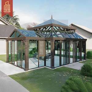 Invernadero de 4 Estaciones, de Aleación de Aluminio, Independiente, para Exteriores, Casa de Cristal, para Fiestas, Bodas, Jardín - Product Image 1