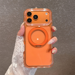 เคสโทรศัพท์ iPhone 17 18 พร้อมที่ยึดแม่เหล็กแบบวงแหวน เคสใสแม่เหล็กสำหรับ iPhone 18 Pro Max - Product Image 4