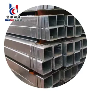 Astm Steel Profile Ms Square Tube Galvanized Square And Rectangular Steel Pipe