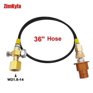 0.9M Brass Air Hose <b>Quick</b> <b>Connector</b> Adapter with 2000PSI for SodaStream Terra DUO to External CO2 Tank OEM - Product Image 5