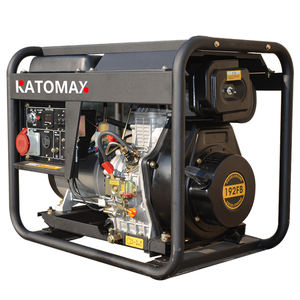 Générateur diesel portable Katomax Power Factory Price 2kva/<span class=keywords><strong>3kva</strong></span>/5kva/<span class=keywords><strong>6kva</strong></span>/7kva/8kva avec roues directionnelles - Product Image 2