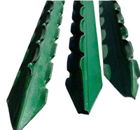 Bonne visibilité conforme clôturant le produit de portes de treillis Clôture efficace d'acier doux de Y-poteau de bétail pour le confinement de bétail