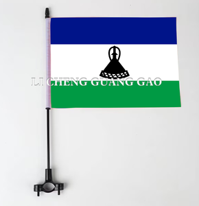 Bandera de Seguridad para Bicicleta con Asta y Soporte de Montaje, Bandera de Cabo Verde para Bicicleta - Product Image 3