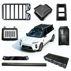 Cestas portaequipajes de aluminio para techo de coche, escalera lateral, caja lateral, tienda lateral, caja de techo, serie de carga para NIO ES8 - Product Image 1