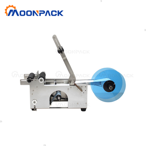 Moonpack MT-50S máy dán nhãn pet chai nước xách tay hiệu quả Máy tính để bàn Máy ghi nhãn mác cho các doanh nghiệp nhỏ - Product Image 3