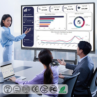 Pizarra Interactiva Inteligente de 75, 86, 98 y 110 Pulgadas, Pantalla LCD Android 4K, Proveedor de Pizarras Interactivas
