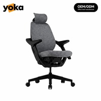 Vente directe d'usine, nouvelle chaise de bureau ergonomique avec appui-tête, chaise de travail exécutive à dossier haut personnalisée pour la maison et le bureau