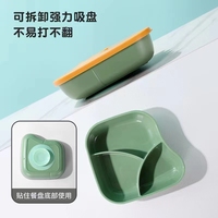 Boîte à bento dinosaure à 3 compartiments Boîte à lunch en plastique sans BPA pour enfants Ensemble pour l'école Boîtes à lunch en plastique pour enfants