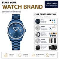 Reloj de Pulsera de Cuarzo de Acero Inoxidable de Lujo para Hombre con Logotipo Personalizado, Nuevo Diseño 2026, Fabricante OEM, Suministro Directo al por Mayor