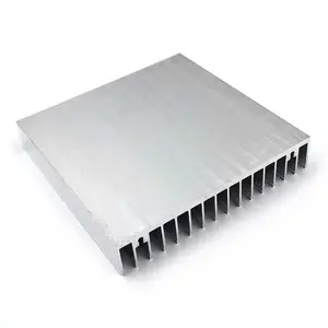 100x100x13mm alüminyum kurulu LED soğutucu radyatör aydınlatma aksesuarları 10cm kare soğutucu için COB LED lambalar