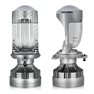 ไฟหน้า LED ขนาดเล็ก220W โปรเจคเตอร์ H4 W สว่างมากสำหรับไฟหน้าพอดีกับฮอนด้าไฟหน้า LED <span class=keywords><strong>Jetta</strong></span> Santana ไฟหน้ารถยนต์ H4หลอดไฟ12V - Product Image 3