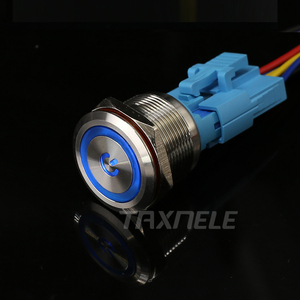 Nút Ấn Hình Khuyên Bằng Kim Loại 22Mm Công Tắc Đèn LED Chiếu Sáng 12V 24V 220V Chốt Tạm Thời Công Tắc Đèn Tín Hiệu Xe Hơi - Product Image 5