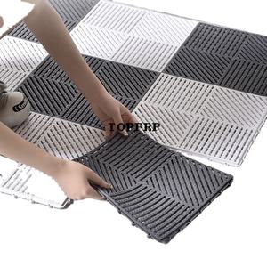 Alfombrilla de PVC de plástico antideslizante para ducha de baño de piscina - Product Image 5