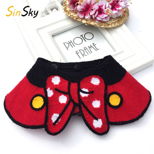SinSky, venta de <span class=keywords><strong>toalla</strong></span> de Saliva para mascotas, gatos y perros, accesorios tejidos a mano, bufanda triangular, bufanda, pañuelos para perros con ribete - Product Image 5