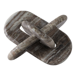 Scultura in Marmo a Nodo, Decorazione Moderna in Pietra per Casa, Ufficio, Scrivania, Soggiorno, Scaffale - Product Image 1