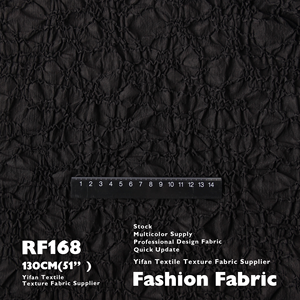 Nuova moda 3D elastico stropicciato ragnatela trama tessuto Jacquard per copricapo borse per la casa - Product Image 4