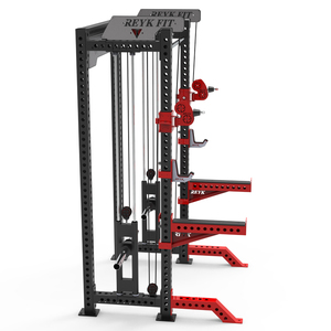 Estante de sentadillas con logotipo personalizado de alta calidad, máquina de entrenamiento de gimnasio multifuncional, equipo de Fitness multiestación <span class=keywords><strong>para</strong></span> ejercicio Unisex - Product Image 5